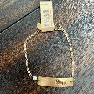 “Mrs.” bracelet